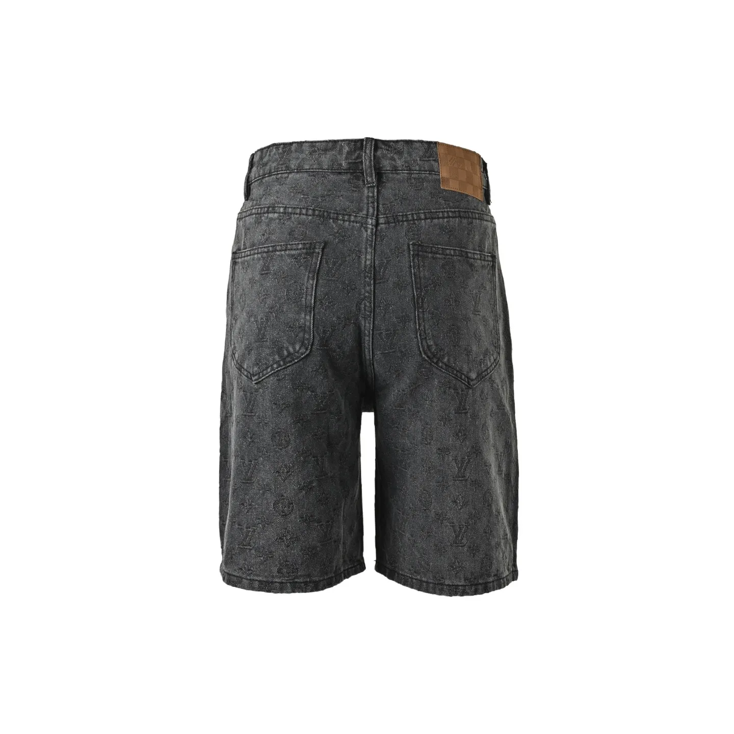 Louis Vuitton/Louis Vuitton 26ss dark pattern presbyopia suit denim shorts
